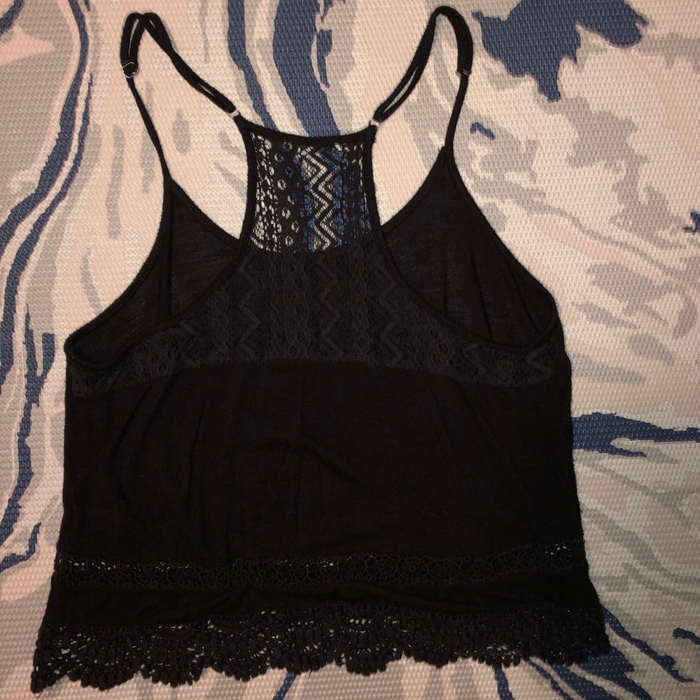 Black Crop Tank
